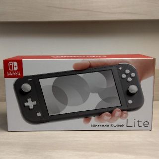 美品★Nintendo Switch Liteグレー　スイッチ(携帯用ゲーム機本体)