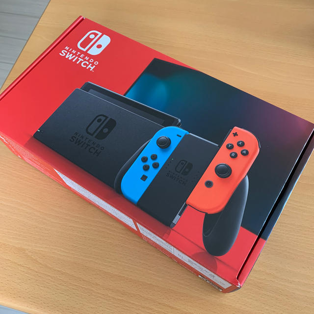 家庭用ゲーム機本体Nintendo Switch ネオンブルー ネオンレッド 新型 本体 新品
