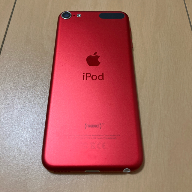 iPod touch(アイポッドタッチ)のiPod touch（第6世代）128GB（PRODUCT）RED スマホ/家電/カメラのオーディオ機器(ポータブルプレーヤー)の商品写真