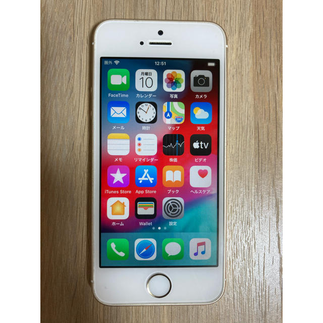 iPhone SE 64G ゴールド　超美品　海外版スマートフォン/携帯電話