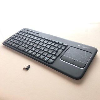 Logicool(ロジクール)製 USB接続ワイヤレスキーボード K400(PC周辺機器)