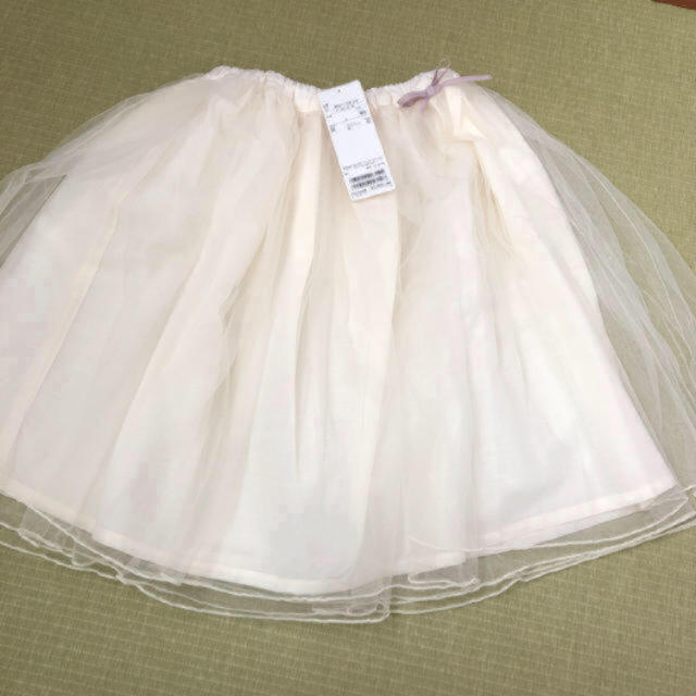 petit main(プティマイン)の新品petit main チュールスカート120㌢ キッズ/ベビー/マタニティのキッズ服女の子用(90cm~)(スカート)の商品写真