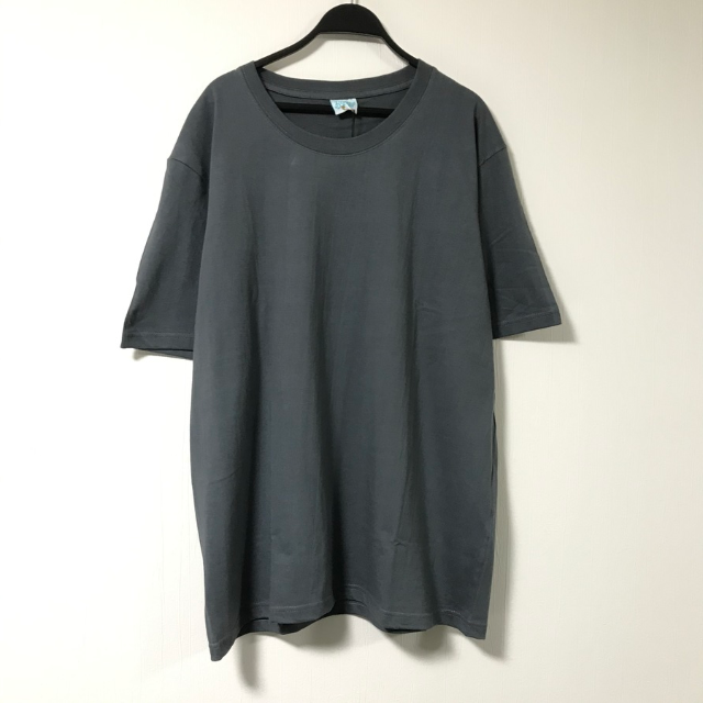 【新品 未使用】無地 レイヤード 半袖Tシャツ[stone] メンズのトップス(Tシャツ/カットソー(半袖/袖なし))の商品写真