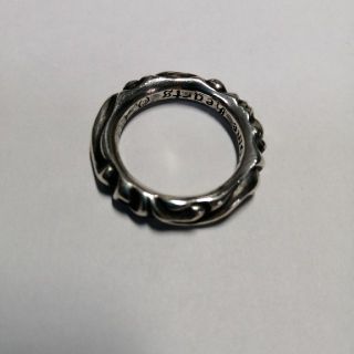 クロムハーツ(Chrome Hearts)のクロムハーツ　スクロールバンド(リング(指輪))