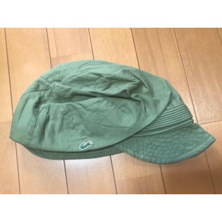 ラコステ(LACOSTE)の値下げ LACOSTE ハンティング帽 57.5(ハンチング/ベレー帽)