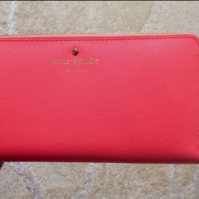 再出品 kate spade 長財布 3