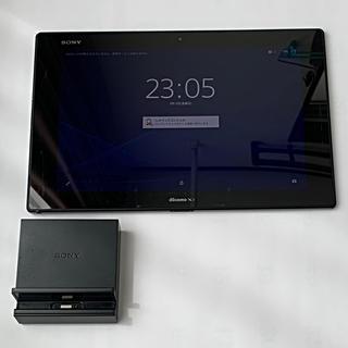 エクスペリア(Xperia)のドコモ SONY Xperia Z2 Tablet SO-05F (タブレット)