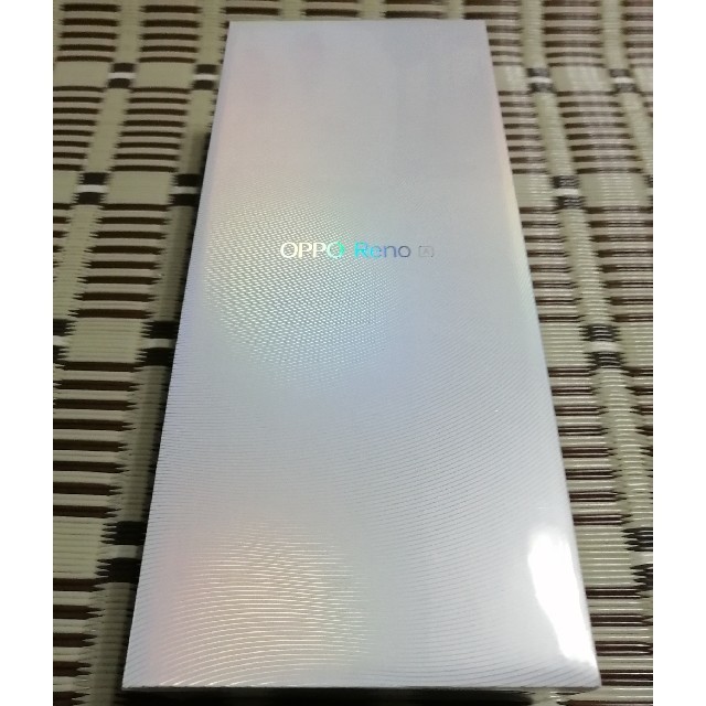 [新品未開封]OPPO Reno A 128GB ブラック オッポ モバイル