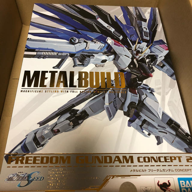 バンダイ コレクターズMETAL BUILDフリーダムガンダムCONCEPT 2 お洒落 ...