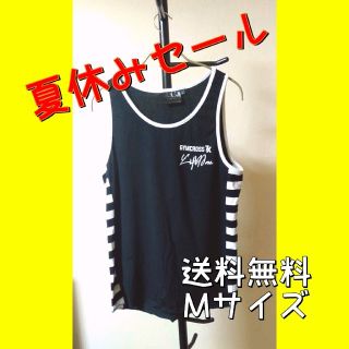 ジムマスター(GYM MASTER)の【夏休みセール】【カリフォルニア発】ジムクロス　タンクトップ　ブラック　Mサイズ(タンクトップ)