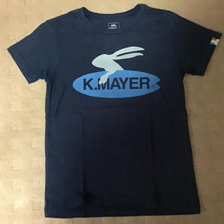 クリフメイヤー(KRIFF MAYER)のクリフメイヤー　Tシャツ　紺色　140cm(まとめ買対象)(Tシャツ/カットソー)