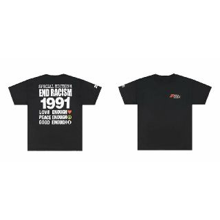 グッドイナフ(GOODENOUGH)のXLサイズ infinitearchives END RACISM Tee(Tシャツ/カットソー(半袖/袖なし))