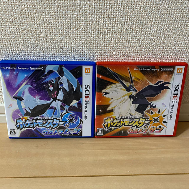 セット売り。ポケットモンスター ウルトラサン・ウルトラムーン 3DS