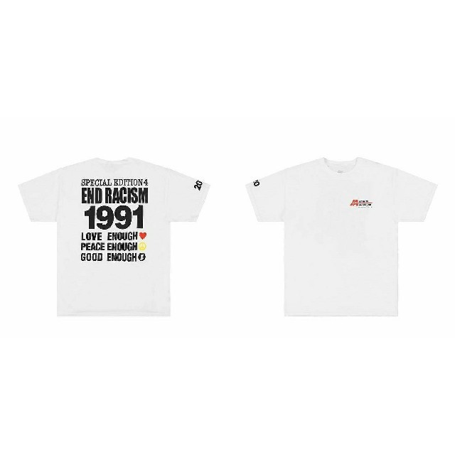 XLサイズ infinitearchives END RACISM Tee