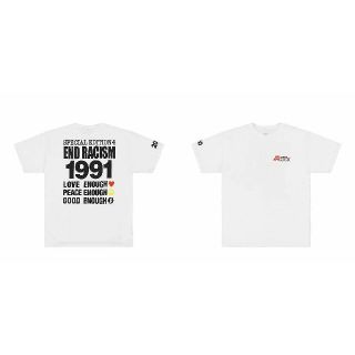 グッドイナフ(GOODENOUGH)のXLサイズ infinitearchives END RACISM Tee(Tシャツ/カットソー(半袖/袖なし))