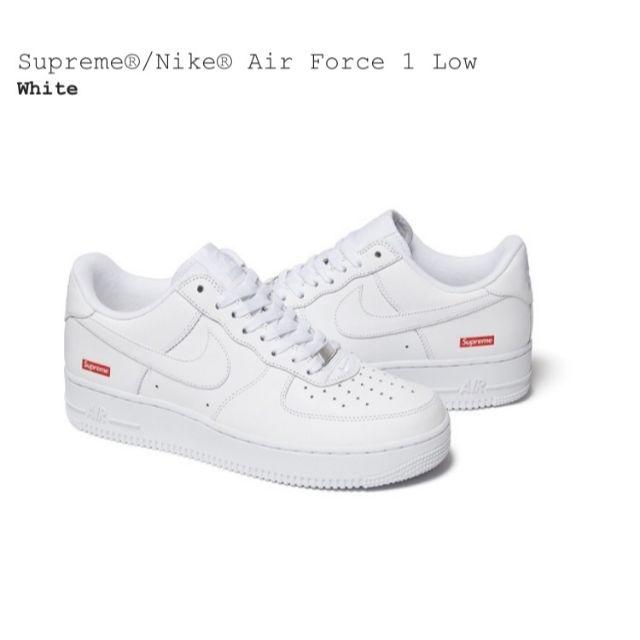 26.5cm 20SS Supreme NIKE Air Force 1 Low