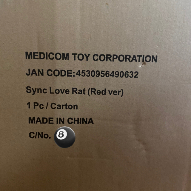 《定価以下》 LOVE RAT (RED Ver.)
