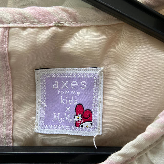 axes femme(アクシーズファム)のワンコイン★axes femme kids マイメロワンピース★120 キッズ/ベビー/マタニティのキッズ服女の子用(90cm~)(ワンピース)の商品写真