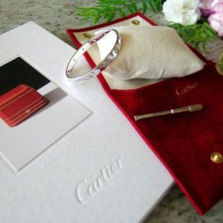 カルティエ(Cartier)の★正規品★カルティエ★ラブブレス★フルダイヤモンド★１６号(ブレスレット/バングル)