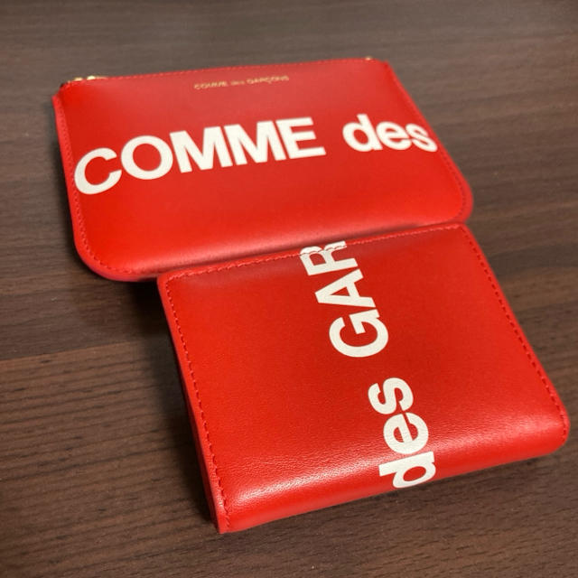 COMME des GARCONS(コムデギャルソン)のComme Des Garcons Wallet Huge Logo Red メンズのファッション小物(折り財布)の商品写真