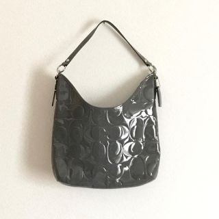 コーチ(COACH)の新品 COACH☆エナメルバッグ(ハンドバッグ)