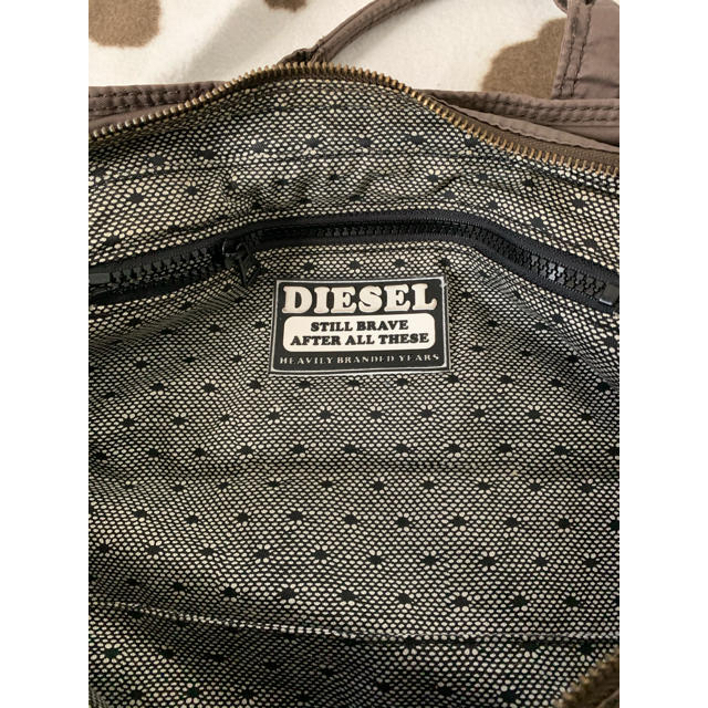 美品　DIESEL☆バック　こげ茶　ディーゼル