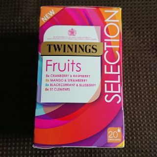 未開封◎イギリス TWININGS トワイニング Fruits 紅茶◎日本未発売(茶)