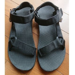 テバ(Teva)のテバ Teva 黒 サンダル 25(サンダル)