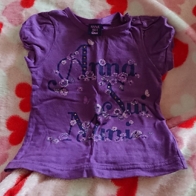 ANNA SUI mini(アナスイミニ)の【80】ANNA SUI mini Tシャツ キッズ/ベビー/マタニティのベビー服(~85cm)(Ｔシャツ)の商品写真