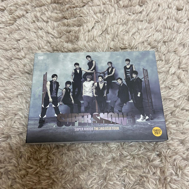 SUPER JUNIOR(スーパージュニア)のSUPER SHOW3 DVD エンタメ/ホビーのDVD/ブルーレイ(アイドル)の商品写真