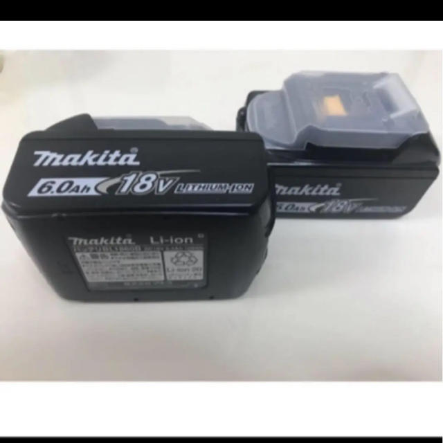 未使用　新品　マキタ純正18v　6.0Ah　バッテリー　BL1860B