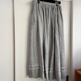 ネストローブ(nest Robe)のまくら様専用　ネストローブ　ナチュラルダイリネンスカート(ロングスカート)