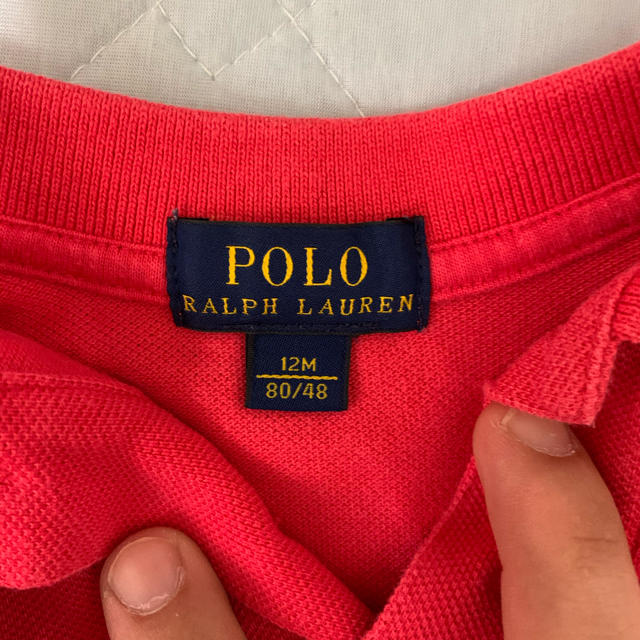 POLO RALPH LAUREN(ポロラルフローレン)のラルフローレン ポロシャツ 80 キッズ/ベビー/マタニティのベビー服(~85cm)(シャツ/カットソー)の商品写真