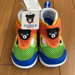 ダブルビー(DOUBLE.B)のDOUBLE.B子供用サンダル13.5㌢(サンダル)