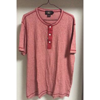 ダブルアールエル(RRL)のダブルアールエル ヘンリーネック Tシャツ ラルフローレン ポロベア(Tシャツ/カットソー(半袖/袖なし))