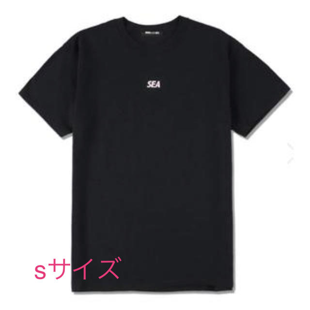 ウィンダンシー　黒半袖Tシャツ　Lサイズ　WINDANDSEA 新品