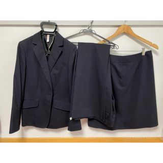 アオヤマ(青山)の★急ぎの方オススメ【洋服の青山】スーツ3点セット(ネイビー・11-13号)(スーツ)