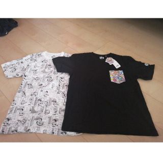 ユニクロ(UNIQLO)のドラえもん　ユニクロ　２枚セット(Tシャツ(半袖/袖なし))