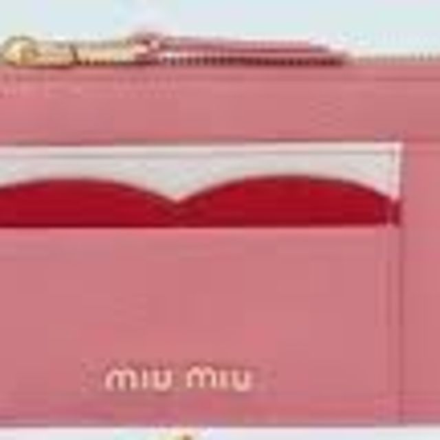 MIU MIU - miumiu マドラスカラーレザーマルチケース