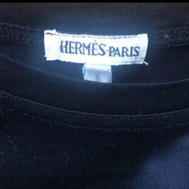 Hermes(エルメス)のうにに様専用　エルメスティーシャツ　ブラック レディースのトップス(Tシャツ(半袖/袖なし))の商品写真