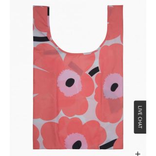 マリメッコ(marimekko)の入手困難！限定カラー☆ マリメッコ　エコバック　ウニッコ　コーラル　まとめ買い(エコバッグ)