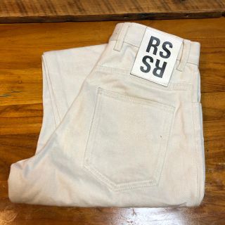 ラフシモンズ(RAF SIMONS)のRAF SIMONS デニムパンツ ホワイト(デニム/ジーンズ)