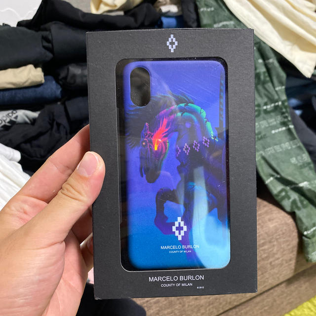 MARCELO BURLON(マルセロブロン)のMARCELO BURLON iPhonecase スマホ/家電/カメラのスマホアクセサリー(iPhoneケース)の商品写真