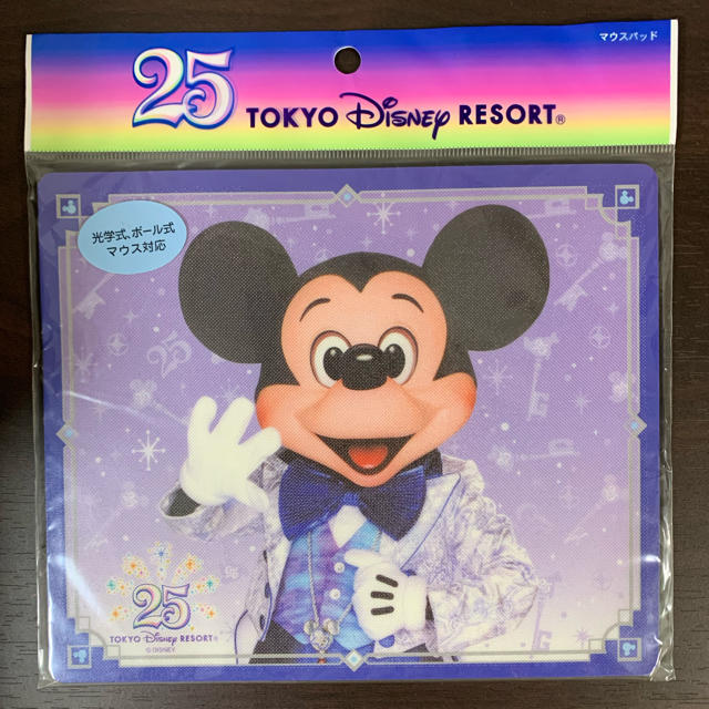 Disney 東京ディズニーリゾート25周年 ミッキー マウスパッドの通販 By You 断捨離中 ディズニーならラクマ