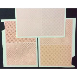 単色転写紙　みつわ小紋柄A4転写紙　　1枚649+送料200円2枚以上で送料無料(陶芸)