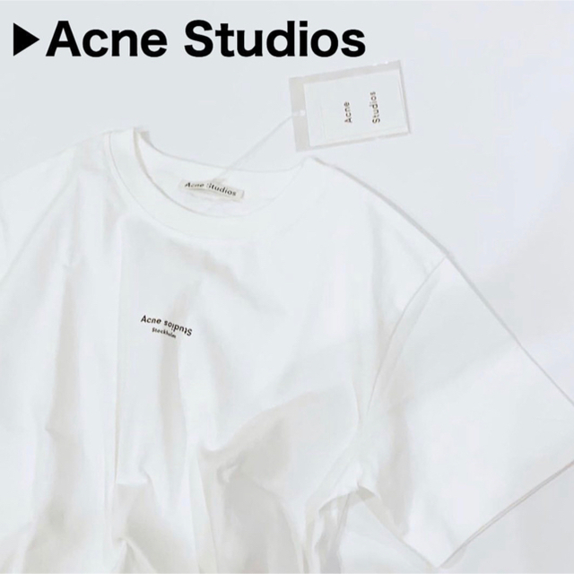 Acne Studios スタンプロゴ Tシャツ