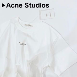 アクネ(ACNE)のAcne Studios スタンプロゴ Tシャツ(Tシャツ/カットソー(半袖/袖なし))