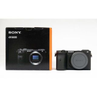 ソニー(SONY)の【値下げ】美品　α6600　ソニー　ミラーレス一眼　SONY(ミラーレス一眼)