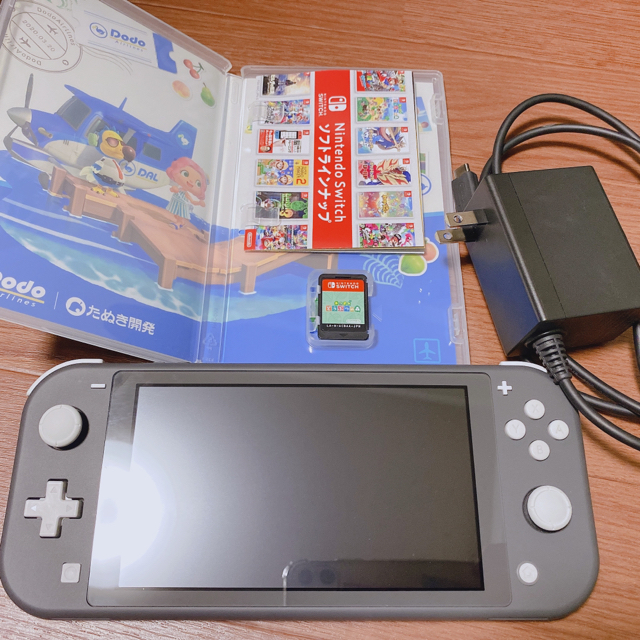 Nintendo Switch - スイッチライトあつ森セット 最終お値段！の通販 by
