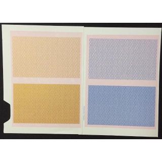 単色転写紙　波柄小紋A4転写紙　　1枚899x　2枚で送料無料(陶芸)